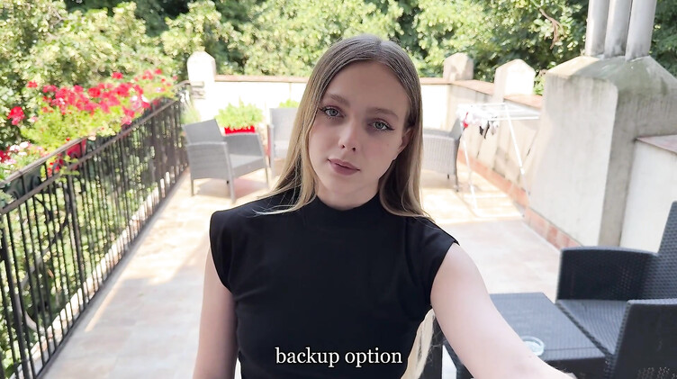 Неугомонная русская телка изменяет бойфренду со своим бывшим парнем