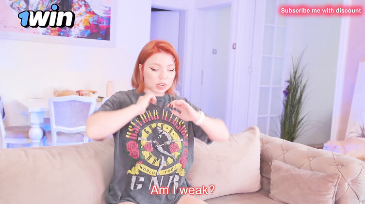 Камшоты: Рыжая русская нимфоманка продержалась без жаркой ебли около трех минут