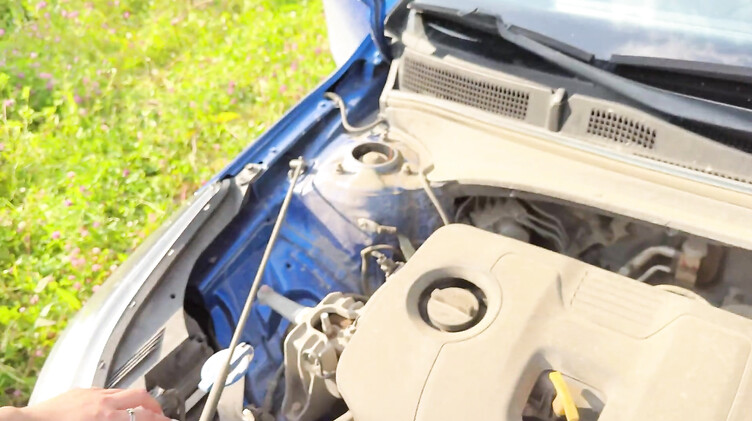 Сперма на попке: Девушка помогла незнакомцу с починкой машины и его синими яйцами за городом