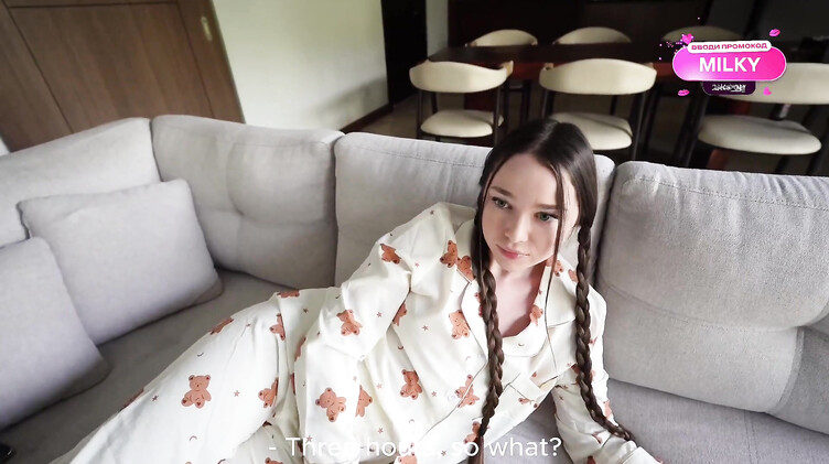 Отчим отшлепал падчерицу и грубо сношает ее в анал