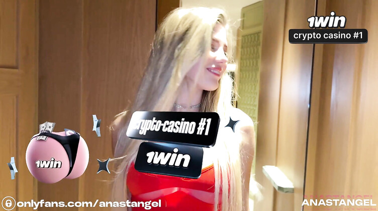 На каблуках: Сексуальная жена блондинка в красном платье ебется в отеле с любовником