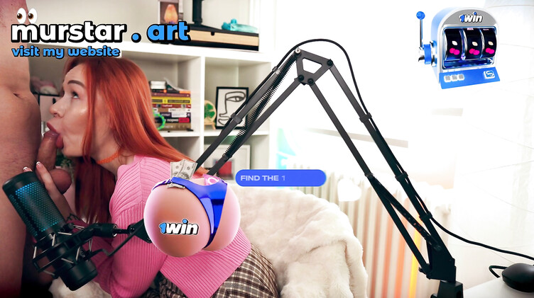 Стоны: Любительский АСМР подкаст рыжей телки с минетом и сексом в разных позах