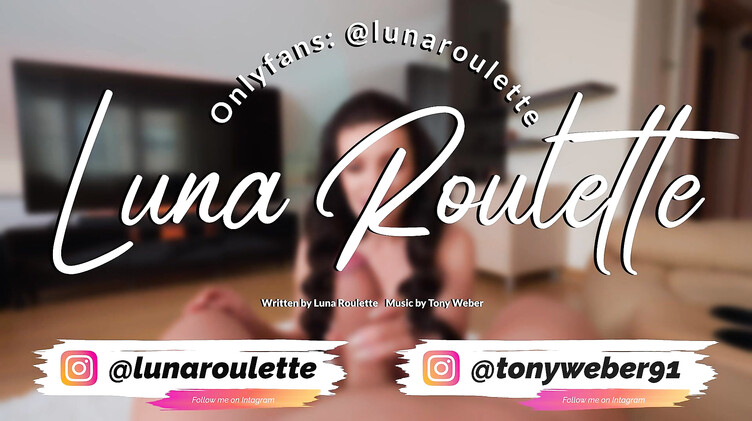 Luna Roulette: Пасынок накормил кудрявую мачеху спермой после отсоса и секса от первого лица