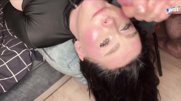 Порно подборка камшотов на лицо и в рот русской красотки Blondessa