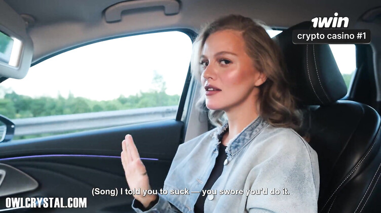 Студентка отсосала таксисту за проезд на вечеринку