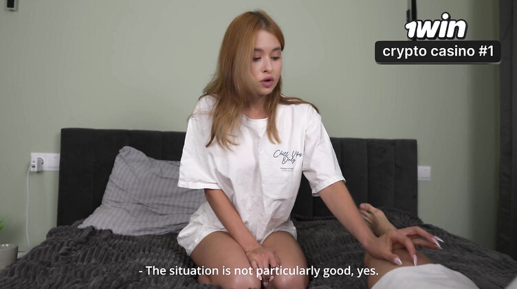 Измена: Добрый русский парень пригласил на ночлег и выебал подругу своей девушки