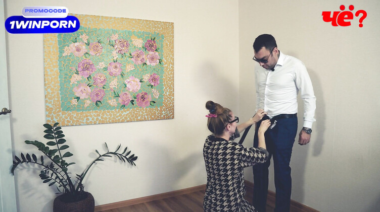 Любительское порно: Трахается с ведущим ТВ-шоу в отместку мужу за измену