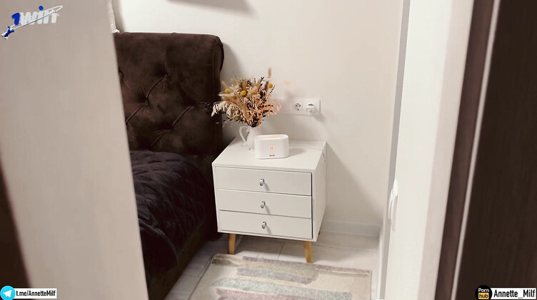 Annette_Milf: Сисястая русская мачеха в чулках трахается в гардеробной со своим пасынком