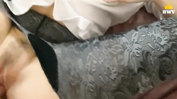 С разговорами: Пасынок нюхал грязные трусики мачехи и получил доступ к ее пизде